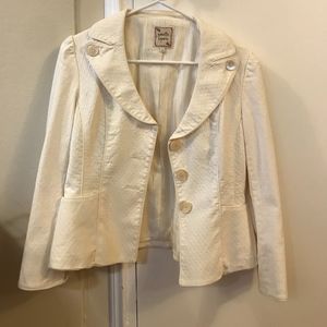 Nanette Lepore White Blazer